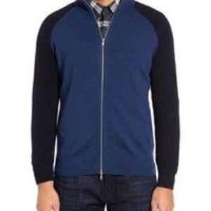 Theory Merino Wool Men’s zip up cardigan